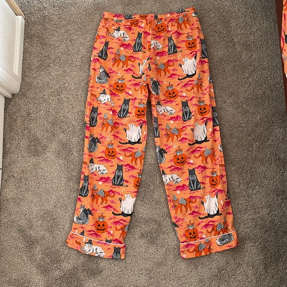 Printfresh Limited Edition Halloween Cat pajama set Size Medium - Picture 9 of 11